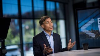 Jay Chaudry, founder and chief executive officer of Zscaler Inc., speaks during a Bloomberg West television interview in San Francisco, California, U.S., on Monday, Aug. 3, 2015.
