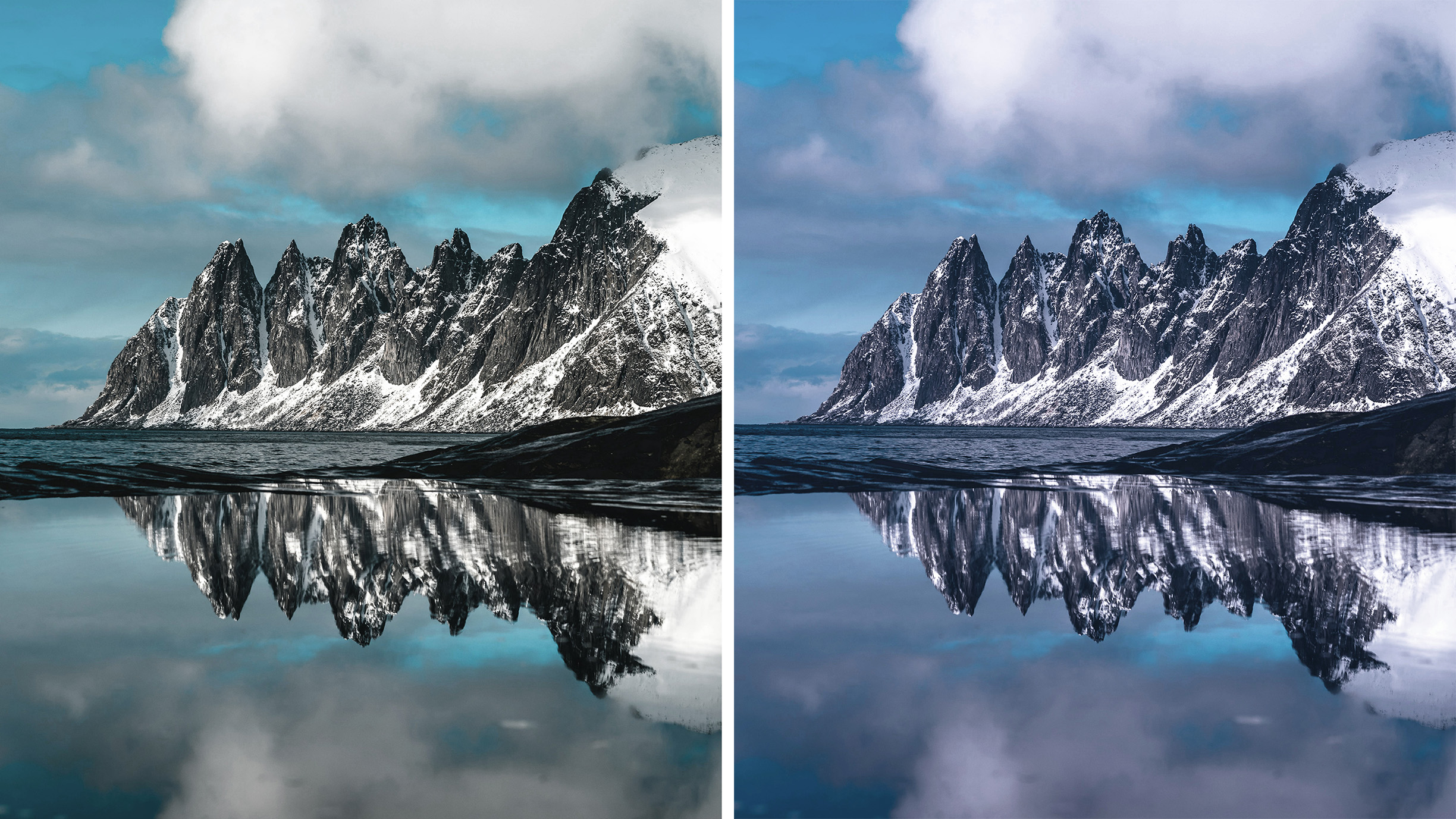 Apply any color grading style with just a few clicks in Affinity Photo