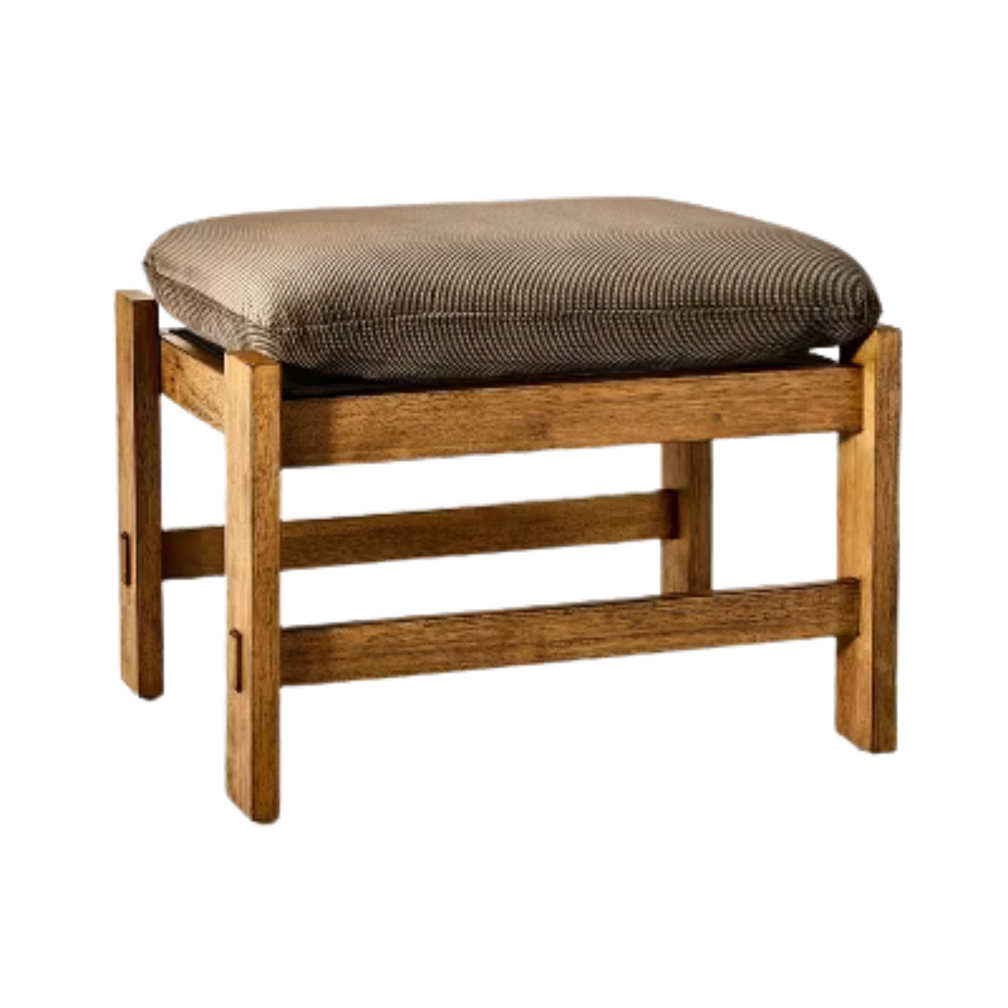 Hearth u0026 Hand w/Magnolia Furniture, Wood Frame Ottoman With Attached Cushion - Hearth U0026 Hand&amp;trade; With Magnolia Furniture