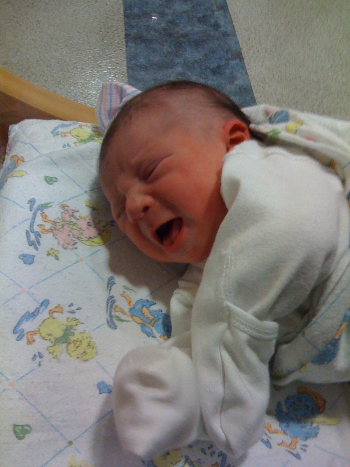baby photos, blurry