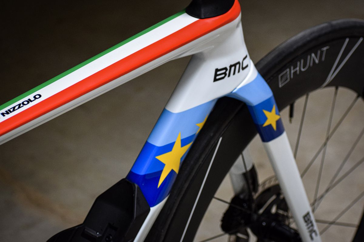 Giacomo Nizzolo's custom BMC Timemachine Road