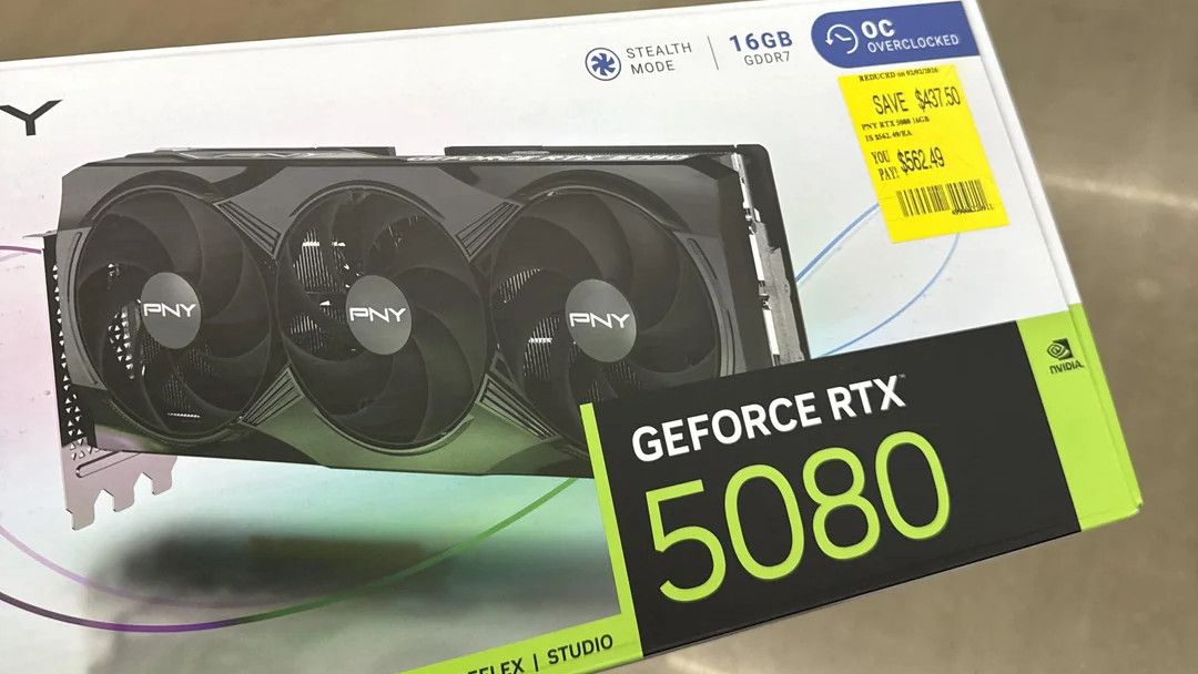 Walmart shopper reportedly buys Nvidia RTX 5080 at almost half-price — clearance aisle could be a way to beat GPU price hikes