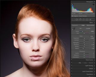 Lightroom tutorial portrait retouch