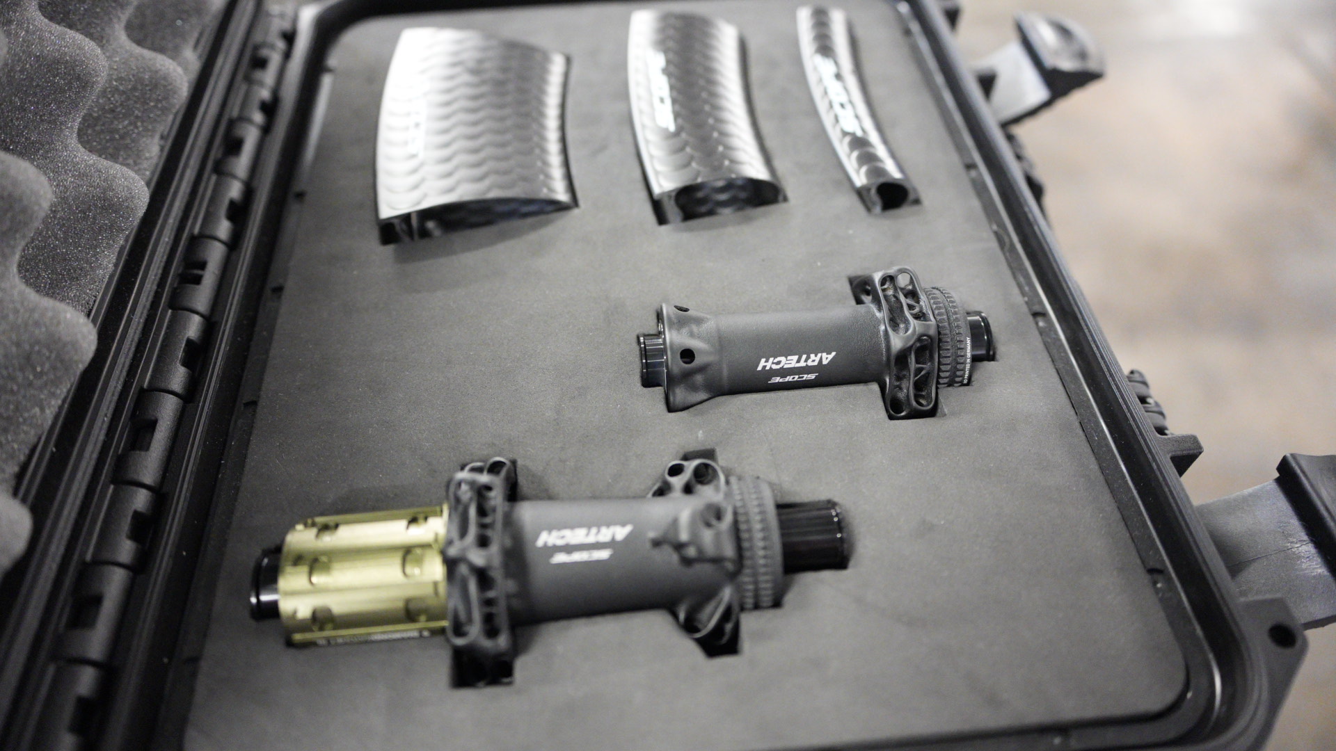 close up details of expensive bikes