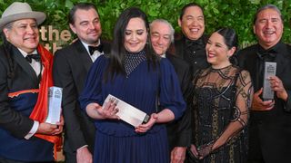 Killers of the Flower Moon cast at the Gotham Awards