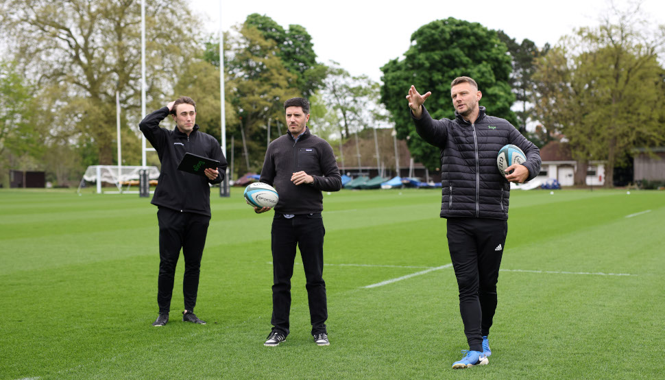 Sage Sportable smart rugby ball hands-on