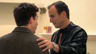 Will Arnett as Gob Bluth on Arrested Development.