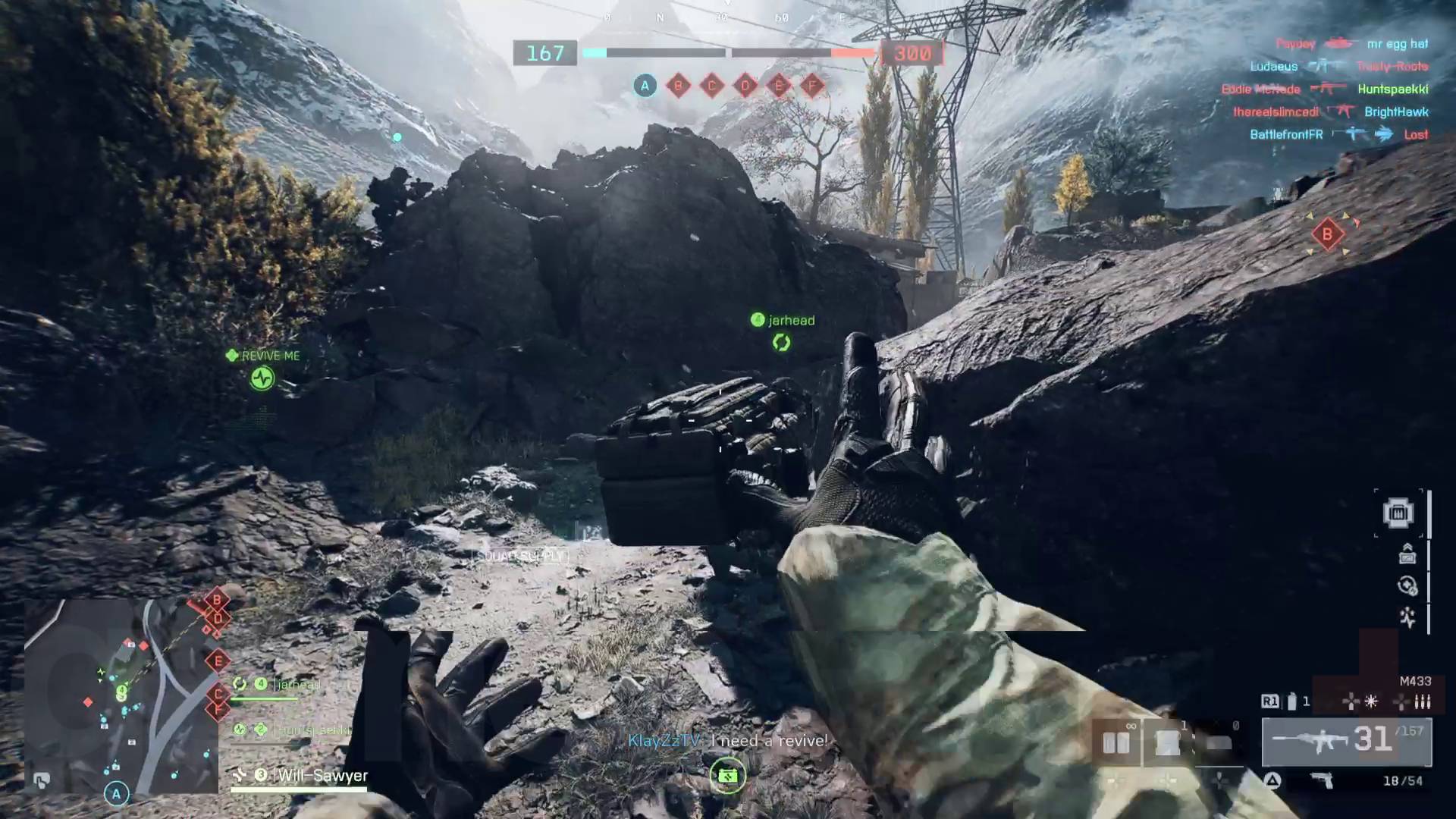 Battlefield 6 support class throwing supply bag