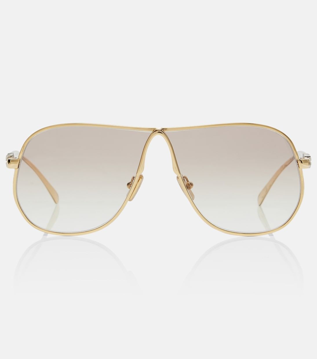 Miu Miu, Logo Aviator Sunglasses