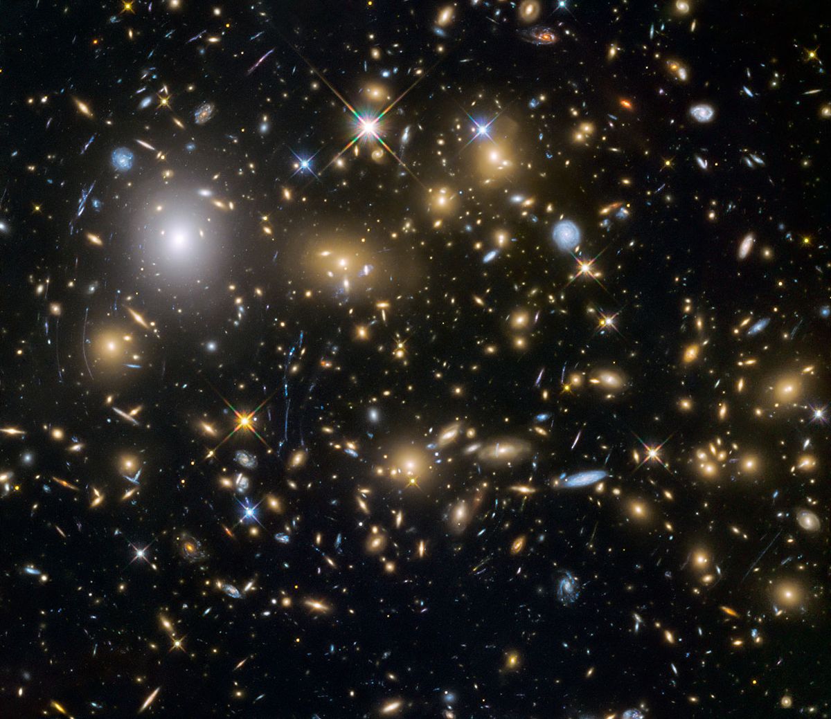 The NASA/ESA Space Telescope has found numerous faint and early galaxies formed in the universe. The light from these early galaxies took 12 billion years to reach us.