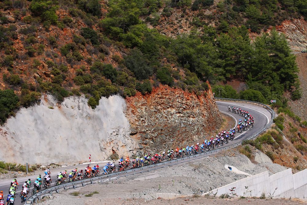 The Tour of Turkey peloton