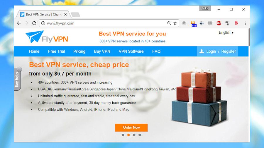 flyvpn chip