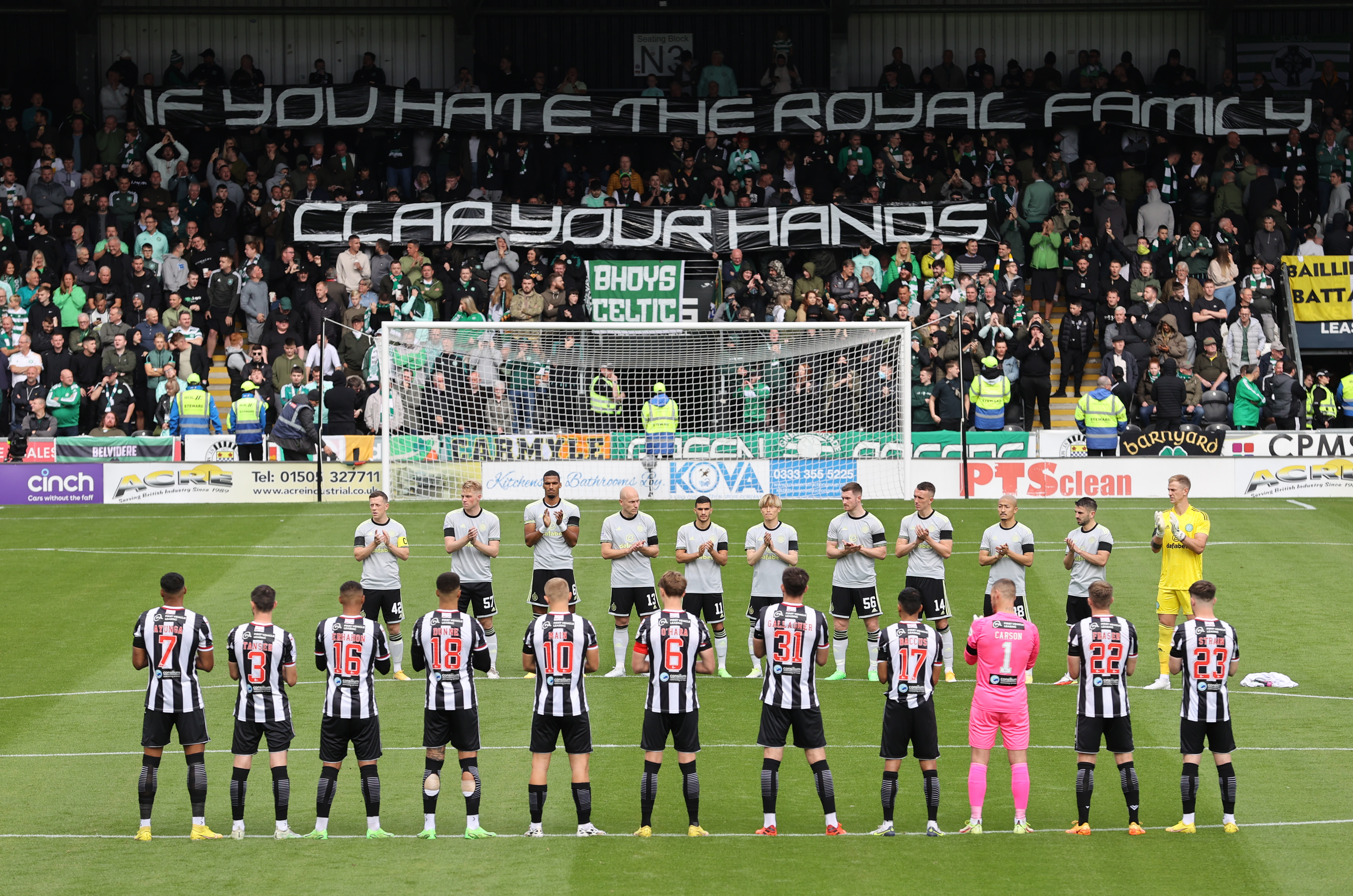 St Mirren v Celtic – cinch Premiership – The SMISA Stadium