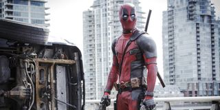 Ryan Reynolds as the foul-mouthed, overly violent mercenary Deadpool