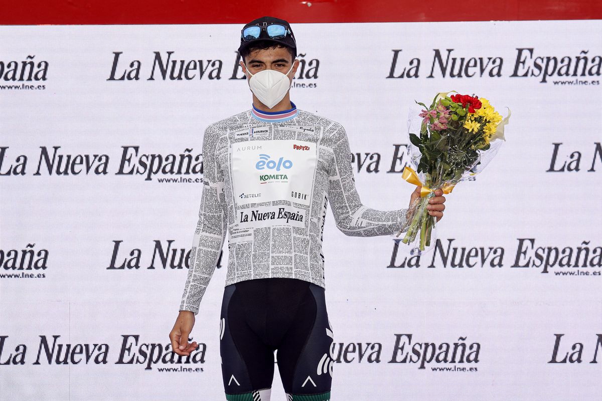 Vuelta Asturias 2021 - 64th Edition - 1st stage Oviedo - Pola de Lena 184,5 km - 30/04/2021 - Daniel Viegas (POR - Eolo - Kometa Cycling Team) - photo Luis Angel Gomez/BettiniPhoto&Acirc;&copy;2021