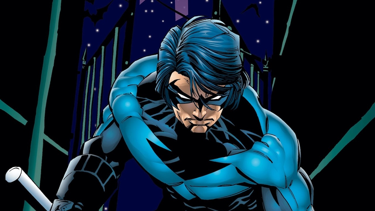 DC Comics artwork of Nightwing