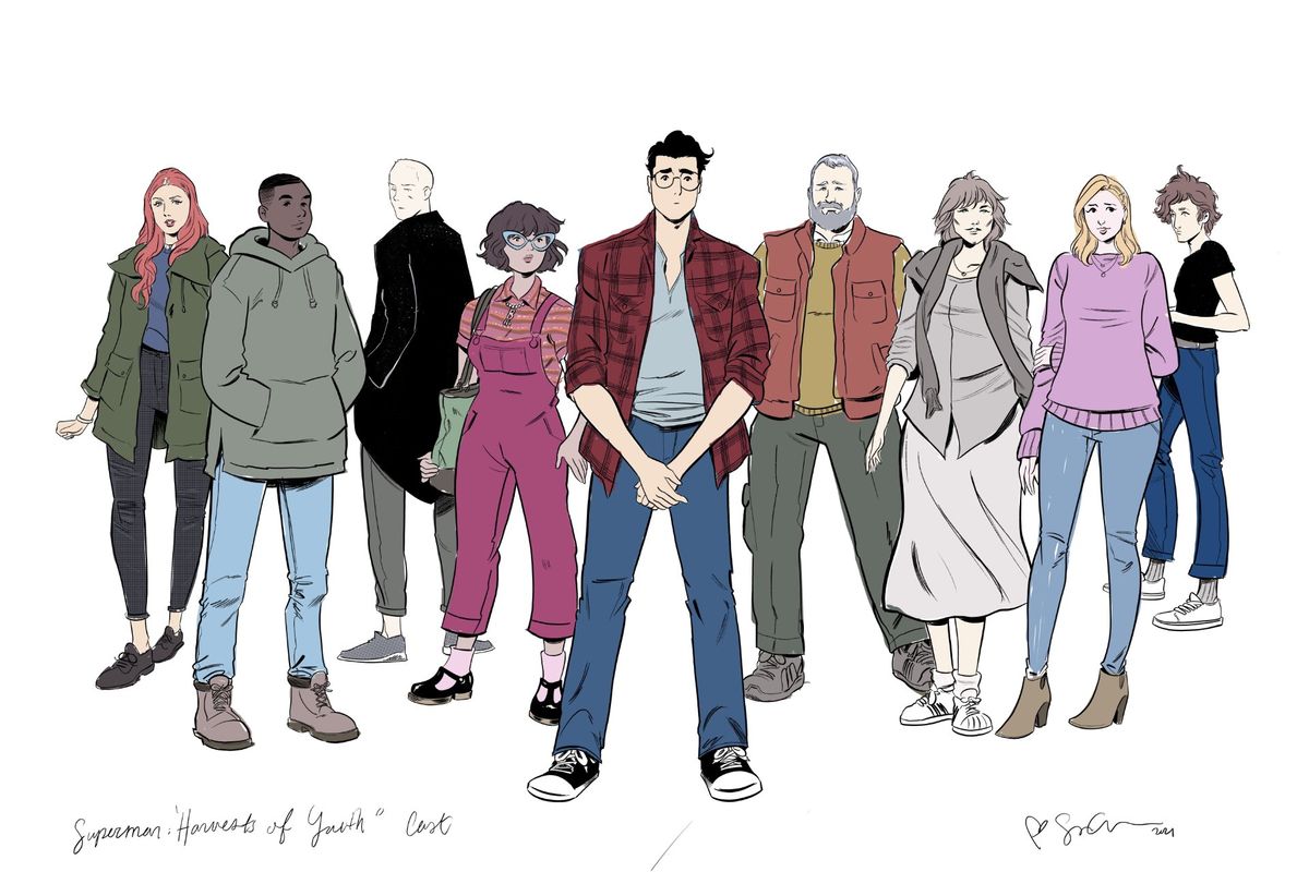 Superman: The Harvests of Youth cast