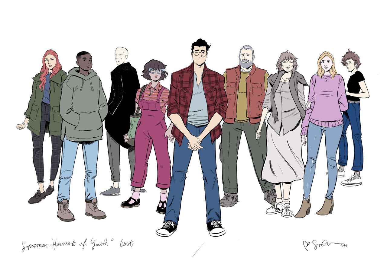 Superman: The Harvests of Youth cast