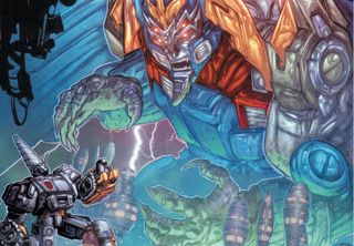 IDW Publishing rolls out a turbulent new "Transformers: War's End" miniseries in February.