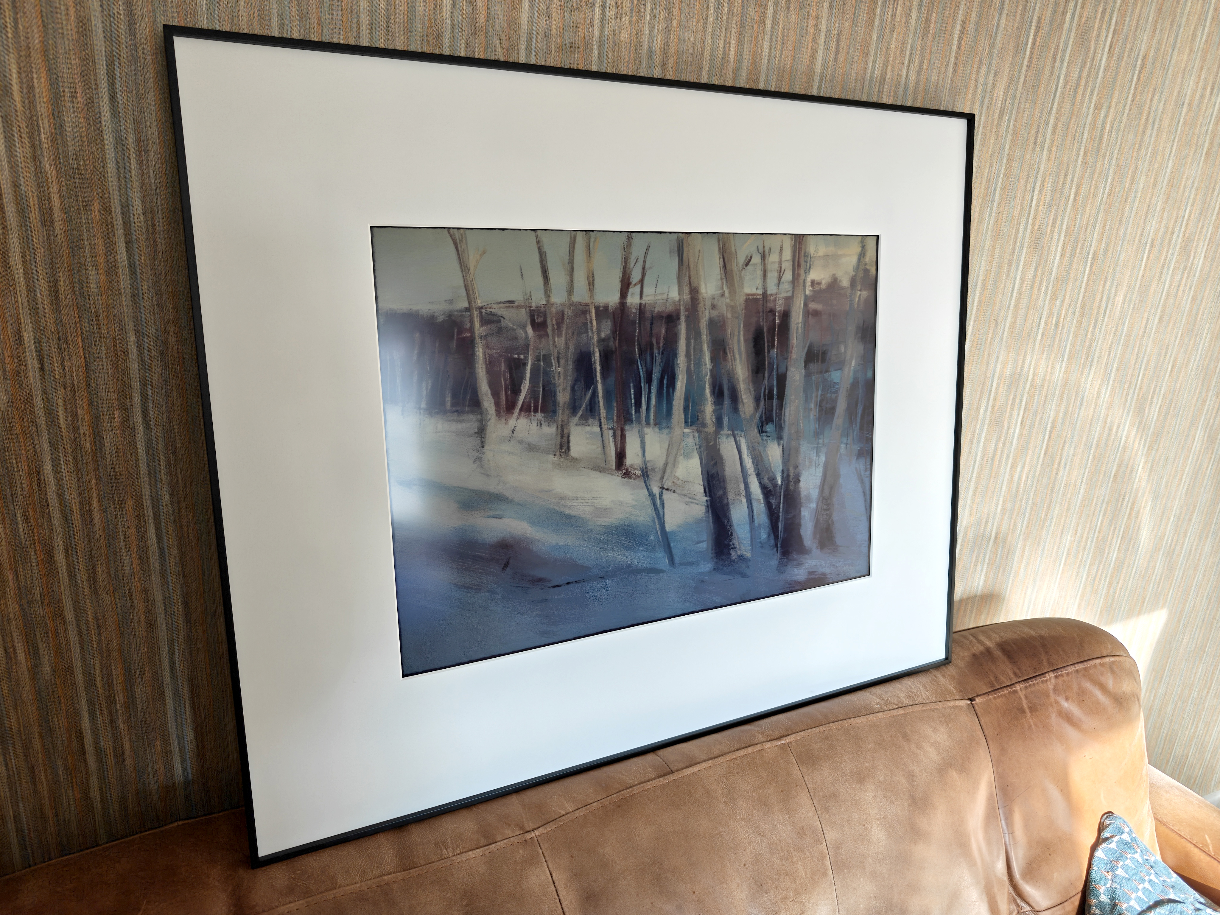 A digital art picture frame