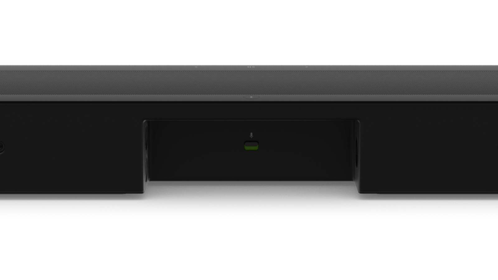 A close up of the rear of the Sonos Beam Ultra soundbar