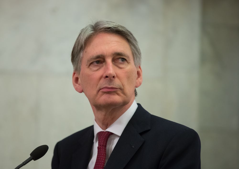 Chancellor of the Exchequer Philip Hammond MP