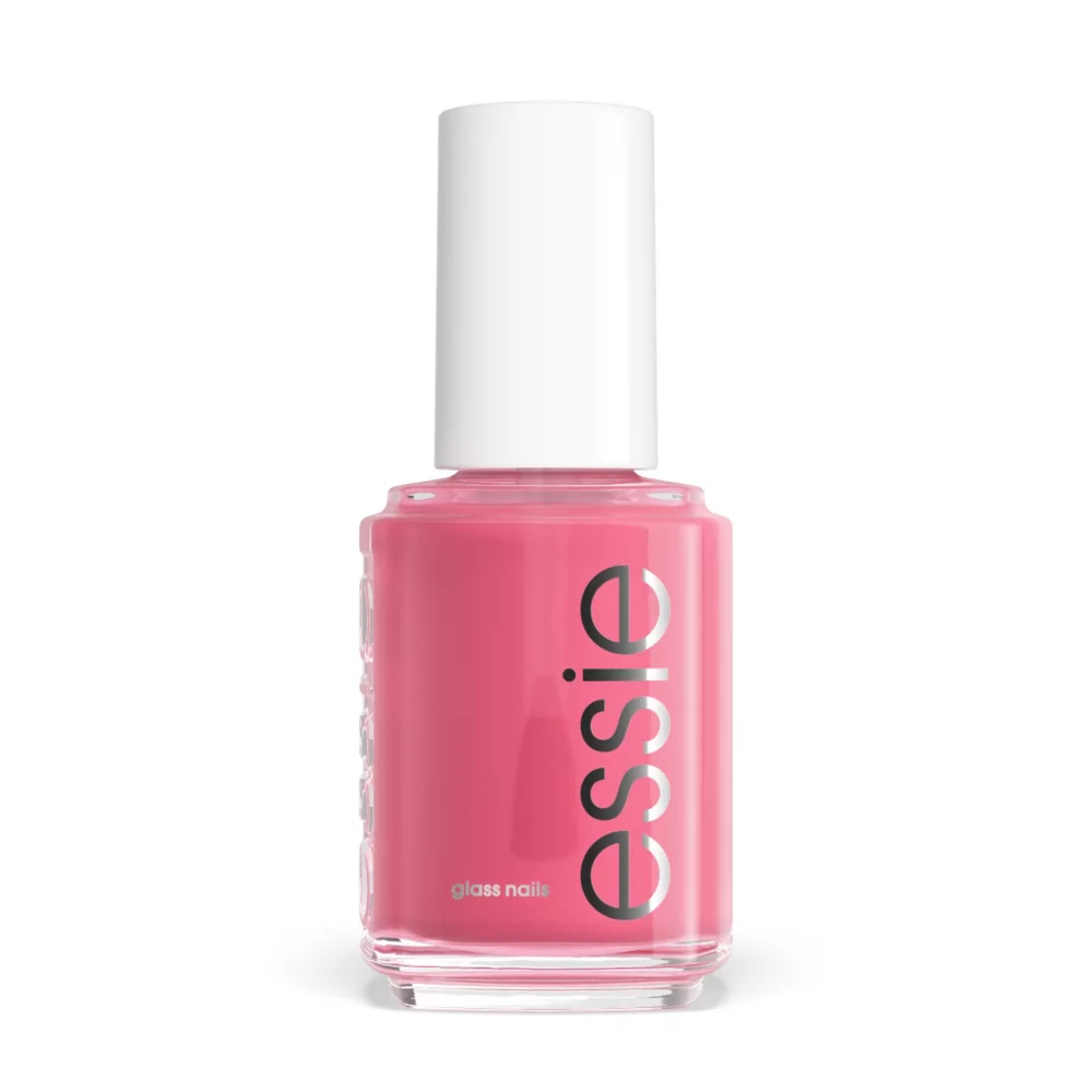 Essie Glass Nails Sin Sin, soft pink nail polish, sheer finish, 13.5 ml