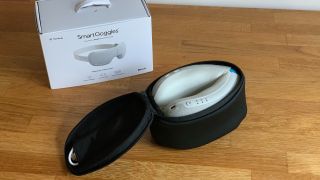 Therabody SmartGoggles in carry case