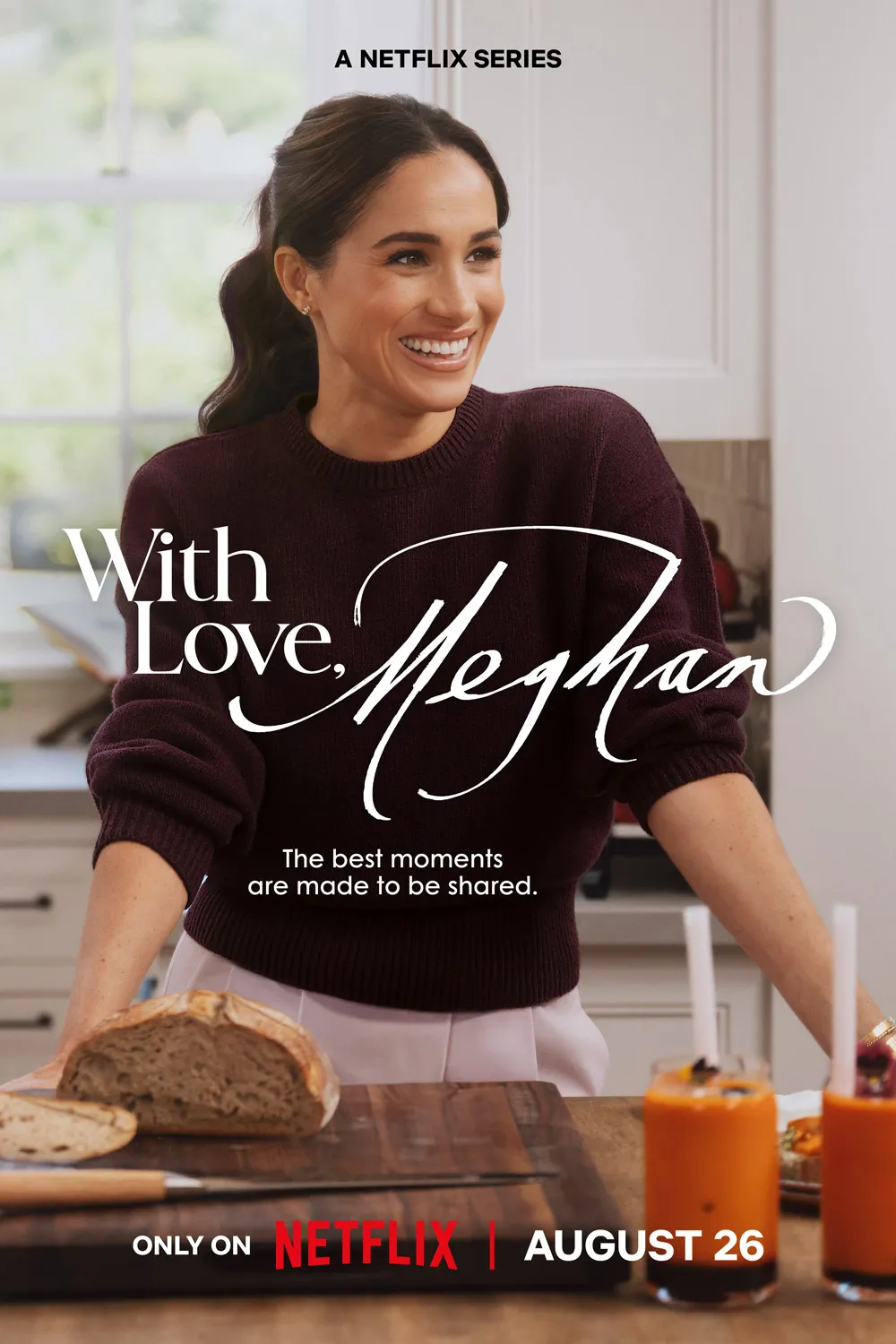 Meghan Markle in the Netflix poster for season 2 of With Love, Meghan