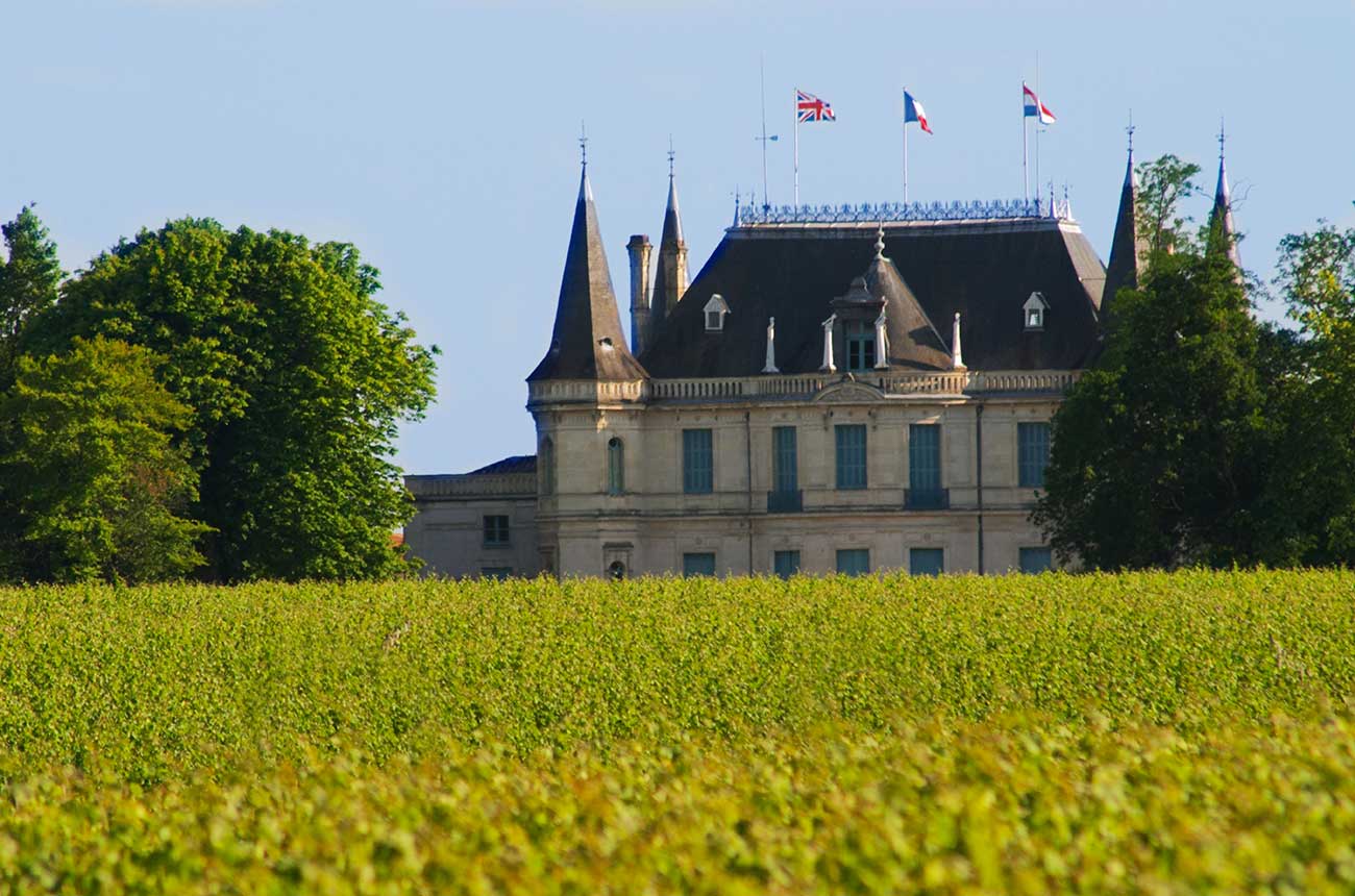 Ch&acirc;teau Palmer and its Bordeaux vineyards