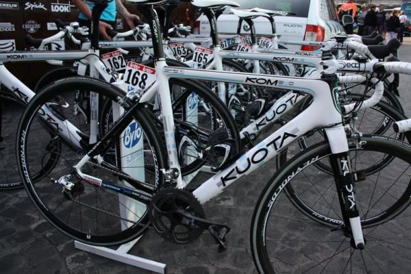 AG2R-La Mondiale are again using Kuota bikes
