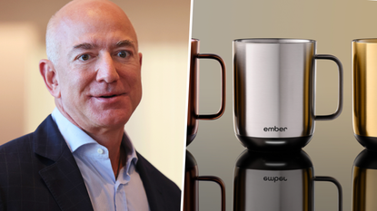 Jeff Bezos and Ember mug