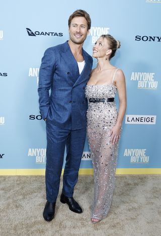 Glen Powell and Sydney Sweeney attend Columbia Pictures' "Anyone But You" New York premiere