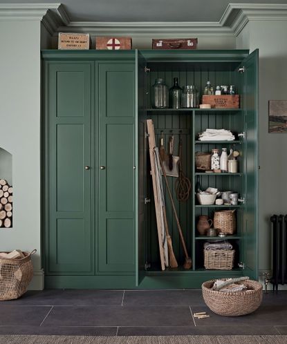 Utility room storage ideas Kitchen makers