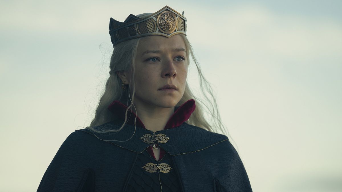 Emma D&#039;Arcy as Rhaenyra in House of the Dragon Season 1 finale