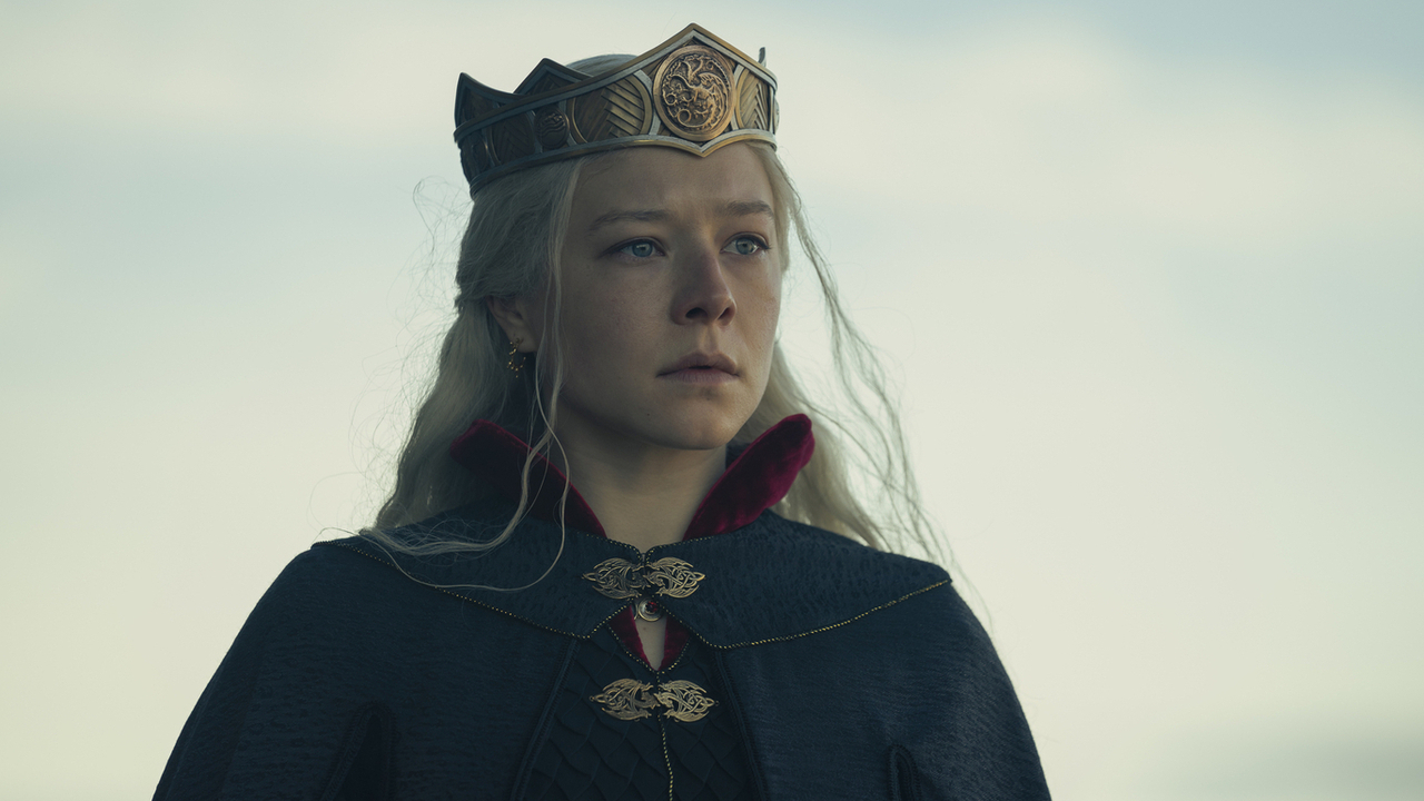 Emma D'Arcy als Rhaenyra im Finale der ersten Staffel von House of the Dragon