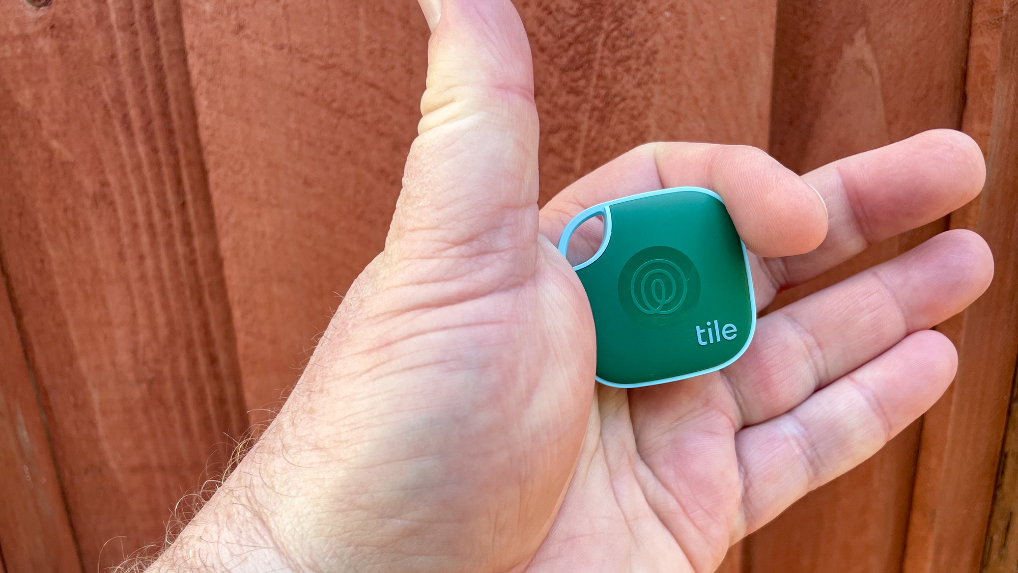 Tile Mate 2024 key finder in hand