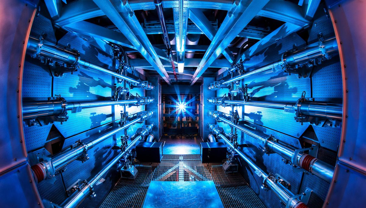 Der Kern des Kernfusionsreaktors produziert mehr Energie, als er in der weltweit ersten Demonstration verbraucht