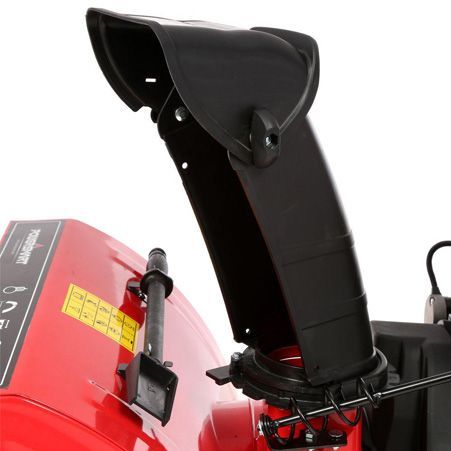 Power Smart image: The chute rotates 180 degrees, allowing you to throw snow to either side of your path.