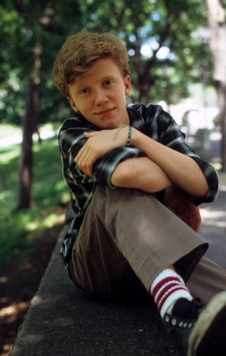 Anthony Michael Hall poses for a portrait in circa 1984.
