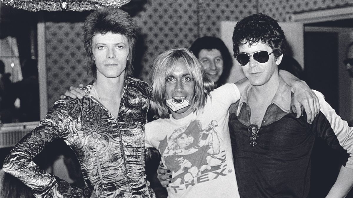 David Bowie, Iggy Pop, Lou Reed. London, 1972, from ‘Mick Rock Exposed’, all images Mick Rock 2014.