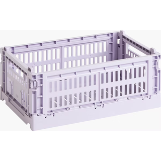 lilac storage crate