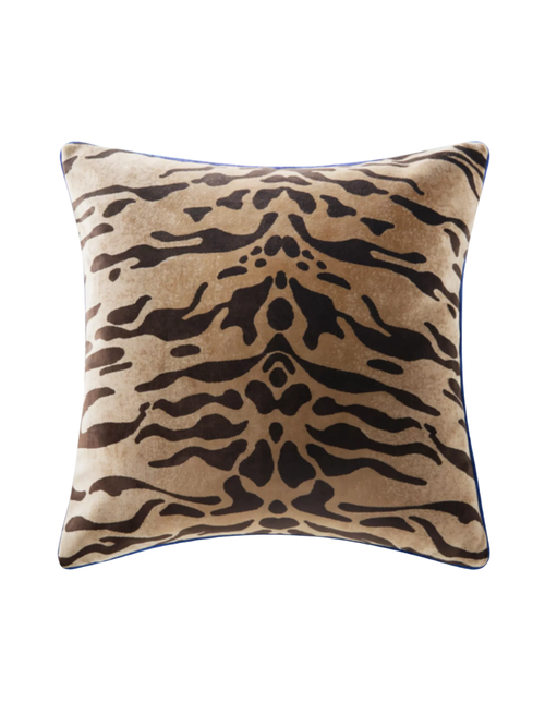 Bronze Tiger Pillow 