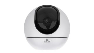 Ezviz C6 2K+ Smart Home Camera review: camera on a white background