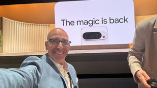 Lance Ulanoff at the Made By Google 2024 event