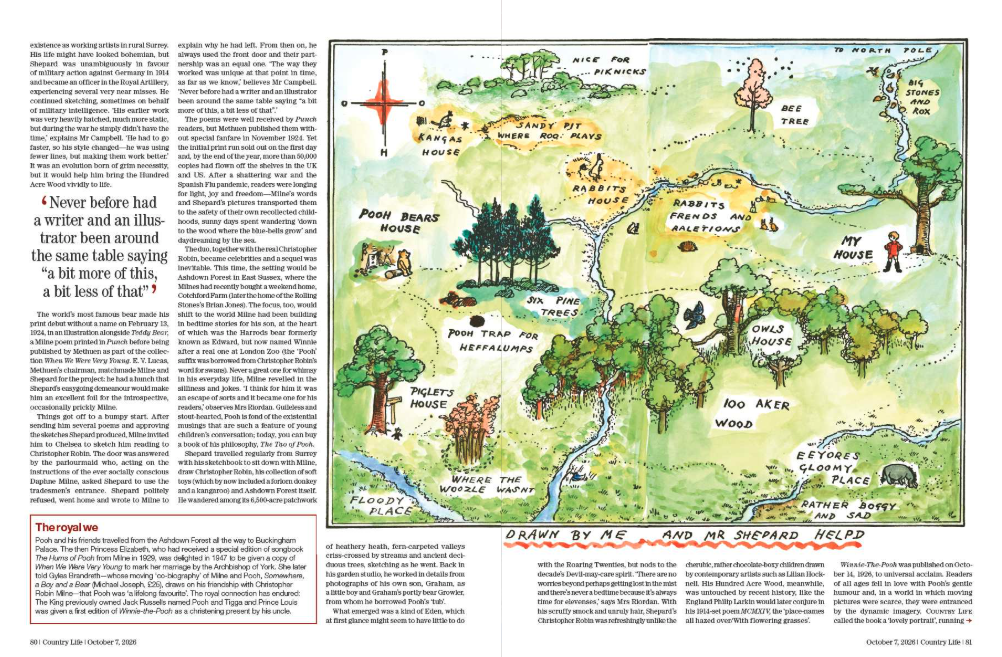 Spreads from the most recent issue of Country Life. A richer magazine you have never seen. Go and buy an issue.