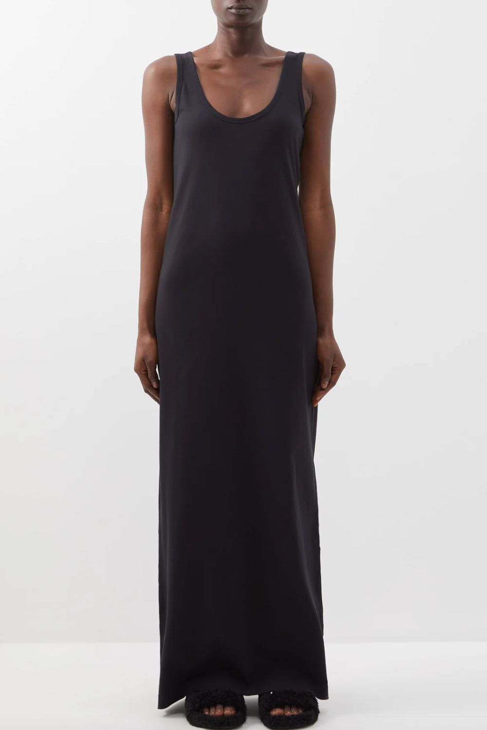 Raey Relaxed-fit organic-cotton jersey tank dress