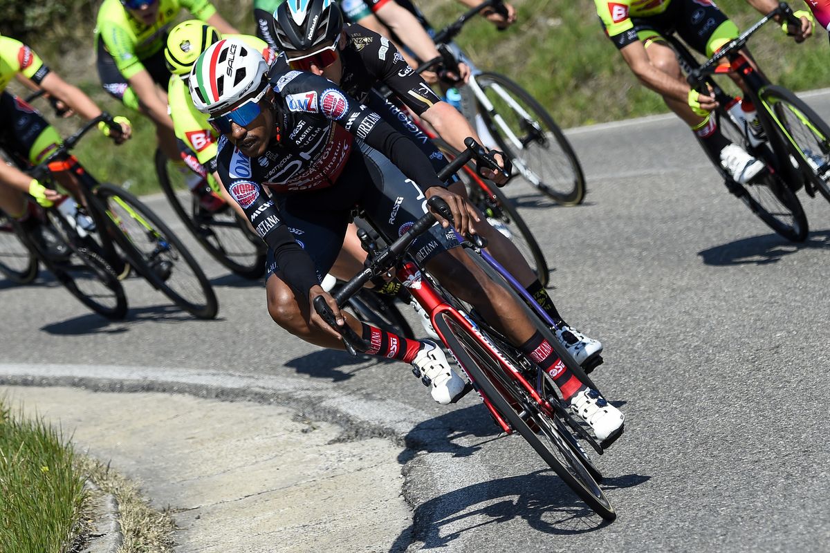 Per sempre Alfredo 2022 - 2nd Edition - Firenze - Sesto Fiorentino 172,7 km - 20/03/2022 - Natnael Tesfatsion (ERI - Drone Hopper - Androni Giocattoli) - photo Tommaso Pelagalli/SprintCyclingAgency&Acirc;&copy;2022