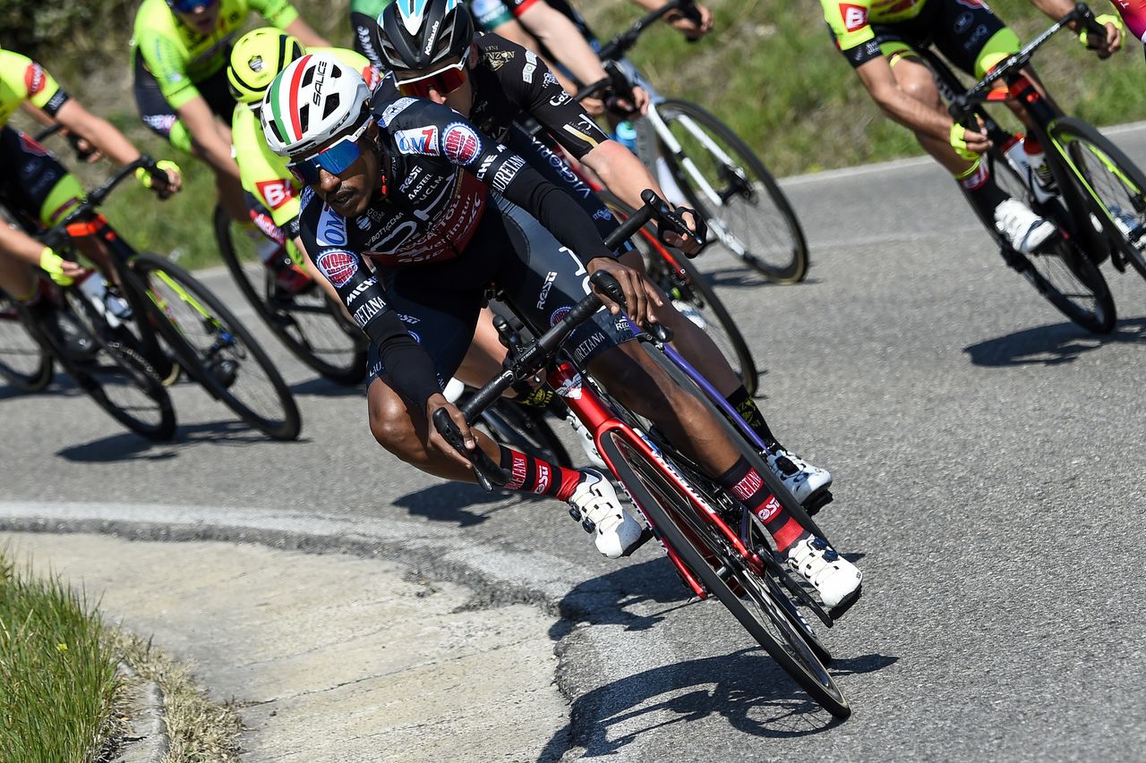 Per sempre Alfredo 2022 - 2nd Edition - Firenze - Sesto Fiorentino 172,7 km - 20/03/2022 - Natnael Tesfatsion (ERI - Drone Hopper - Androni Giocattoli) - photo Tommaso Pelagalli/SprintCyclingAgency&Acirc;&copy;2022