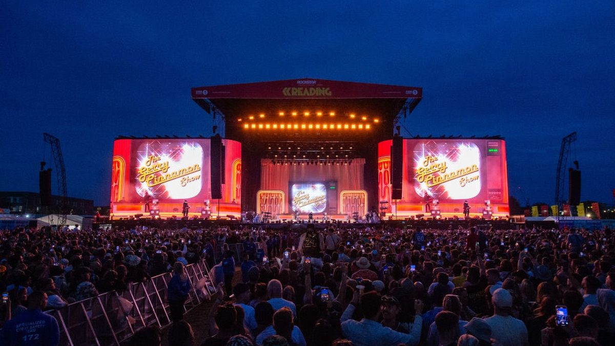 General view of the Main Stage during day one of Reading Festival 2024